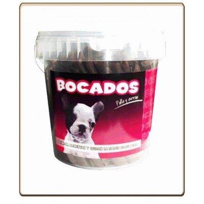 Bocados pollo y arroz 800 gramos